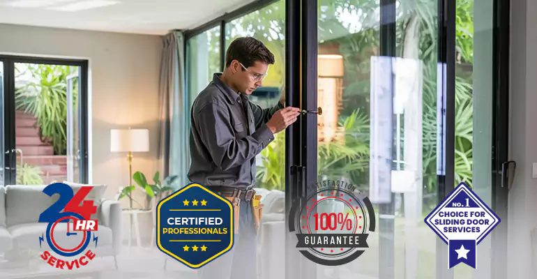 Residential Automatic Sliding Door Replacement Miami Shores